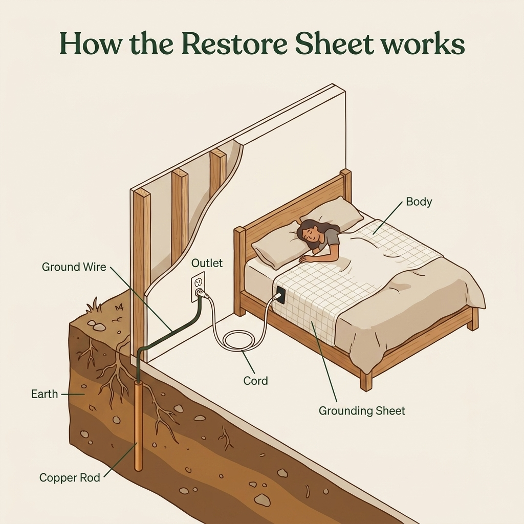 Earthself Grounding Sheet
